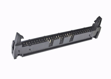Yüksek Sıcaklık Örtülü Başlık Konektörü 2.54 Mm Pitch 60 Pin 180 Derece