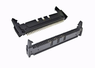 Yüksek Sıcaklık Örtülü Başlık Konektörü 2.54 Mm Pitch 60 Pin 180 Derece