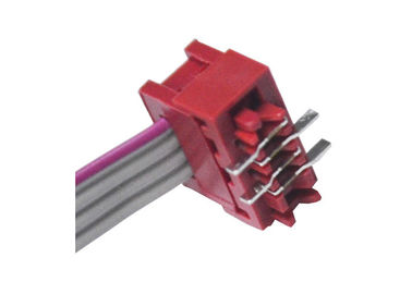 UL2651 28AWG 1.27 Mm Pitch Şerit Kablo PA6T PA9T LCP İzolatör Malzemesi