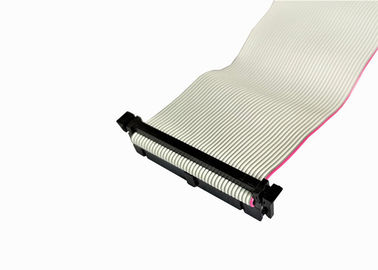 Gri IDC Yassı Kablo Grupları Maç Konnektörü 2.54mm 40 Pin Değişken Uzunluk