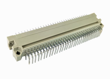 Pirinç DIN 41612 Bağlayıcı Pcb Dik Açı Bağlantısı 2.54 Mm Pitch Header