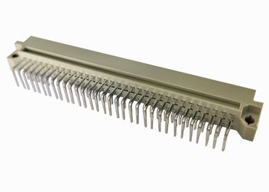 Pirinç DIN 41612 Bağlayıcı Pcb Dik Açı Bağlantısı 2.54 Mm Pitch Header