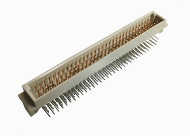 Pirinç DIN 41612 Bağlayıcı Pcb Dik Açı Bağlantısı 2.54 Mm Pitch Header