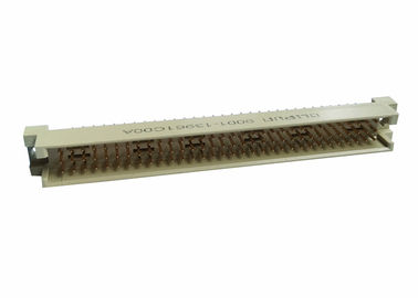 Pirinç 96p PCB Bağlayıcı DIP 3X32 Pin Üçlü Sıra DIN 41612 Erkek Düz