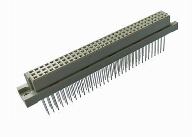 96 Pin DIN 41612 Bağlayıcı Dişi Düz ISO9001 SGS Rohs ile Onaylandı