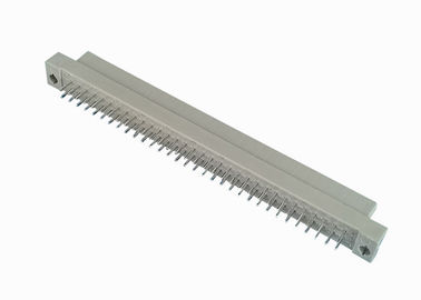 PBT Dişi DIN 41612 Bağlayıcı 2.54mm Pitch 180 Derece Düz Çift Sıra