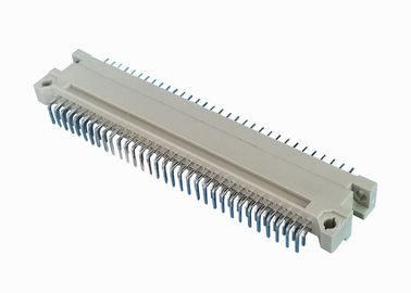 PBT Dişi DIN 41612 Bağlayıcı 2.54mm Pitch 180 Derece Düz Çift Sıra