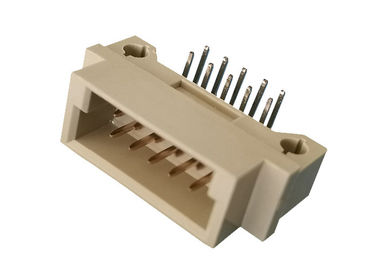 PCB Kurulu için Kadın Düz 2x5 Pin Header DIN 41612 180 Degre Çift Sıra