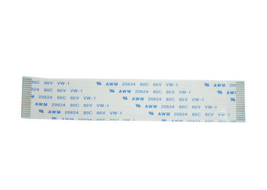 Özelleştirilmiş 18 Pin FPC Düz Kablo 1.0mm A Tipi Kalay Kaplama İletişim Malzemesi