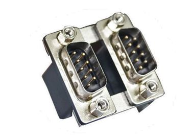 İki Satır D SUB Bağlayıcı 9 Pin D Tipi Erkek Bilgisayar Oyunu Joystick Için