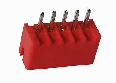 PCB Kaynak Kırmızı İçin Basınç Kaynak Dik Açı Dişi Başlık 2.0mm 5 Pin