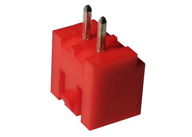 Kırmızı Düz ​​Gofret Konektörü 2.0mm Pitch Coppy Alaşım İletişim UL Sertifikası
