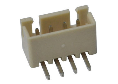 Altın Kaplama Gofret 4 Pin Header Dik Açı Bayan Başlık Konnektörü Beyaz