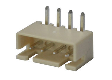 Altın Kaplama Gofret 4 Pin Header Dik Açı Bayan Başlık Konnektörü Beyaz
