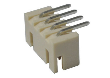 Altın Kaplama Gofret 4 Pin Header Dik Açı Bayan Başlık Konnektörü Beyaz