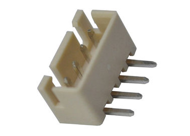Altın Kaplama Gofret 4 Pin Header Dik Açı Bayan Başlık Konnektörü Beyaz