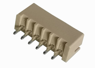 6 Pin Yatay Gofret Konektörü PBT, Yüksek Hızlı Tel Yönetim Kurulu Konnektörüne