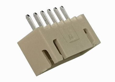 6 Pin Yatay Gofret Konektörü PBT, Yüksek Hızlı Tel Yönetim Kurulu Konnektörüne