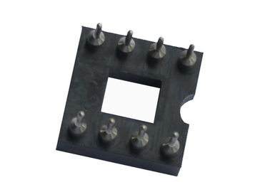 UL 94 V 0 28 Pin Dip IC Soket Yuvarlak Delik 7.62mm Bağlayıcı Nem Geçirmez