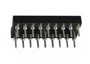 Yuvarlak Delik 2.54mm IC Soket 18 P Düz Pin Header Konnektör 180 Derece