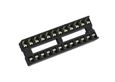 Kare Delik Düz Entegre Devre Soketi 2.54mm 24 Pinli Konnektör