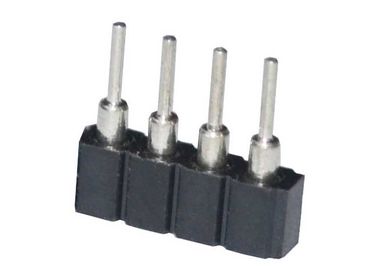 1x4 Pin Yuvarlak Kadın Pin Header Plastik Tahta Kurulu Pin Header 1.27mm