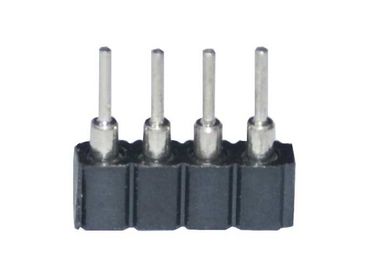 1x4 Pin Yuvarlak Kadın Pin Header Plastik Tahta Kurulu Pin Header 1.27mm