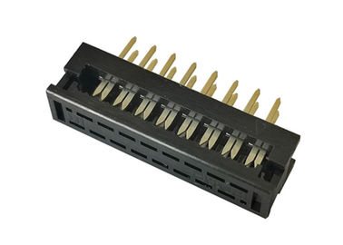 2.54mm 16 Pin IDC Konnektör Erkek Başlık UL 94 V 0 60 V AC / DC Çalışma Gerilimi