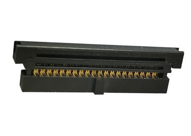 Üç Parçalı Stil IDC Konektörü 1.27mm Tel Kurulu Fosfor Bronz İletişim
