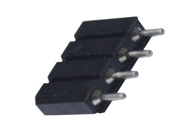 Tek Sıra Düz PCB Dişi Başlık Konnektör Dayanım Gerilimi 500 V