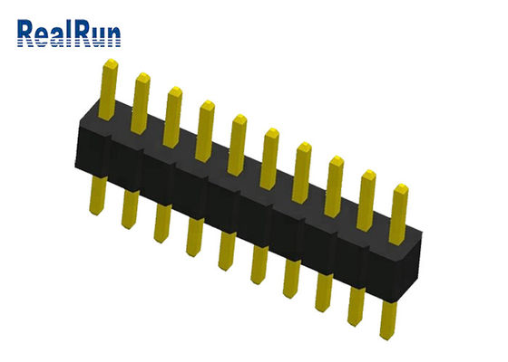 1.0mm Pitch 10 Pin PA6T 0.75A Tek Sıralı Başlık Konektörü