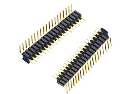 PA6T 1.0mm Pitch 10P Dik Açı Başlık Konektörü