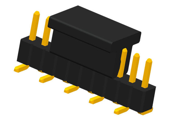 1.0mm 1x10 Tek Sıra10P Erkek Başlık Konnektörü CAP ile