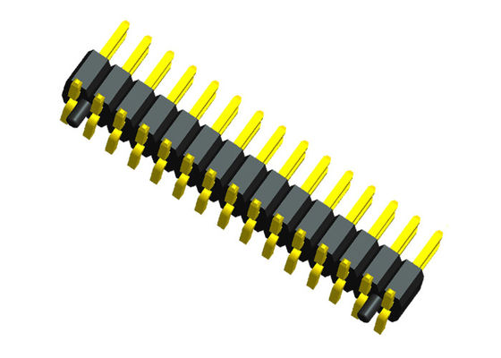1.0mm Pitch Çift Sıralı SMT Pin Başlığı 0.75A, Konum Yazısı ile