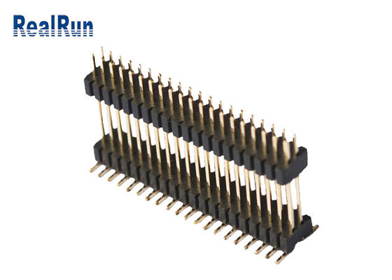 Çift Katmanlı 40P PA6T İzolatör Pin Başlığı Konektörü 1.0 * 1.5mm