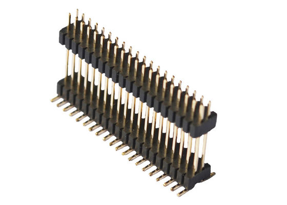 Çift Katmanlı 40P PA6T İzolatör Pin Başlığı Konektörü 1.0 * 1.5mm