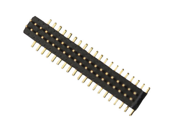 Çift Katmanlı 40P PA6T İzolatör Pin Başlığı Konektörü 1.0 * 1.5mm
