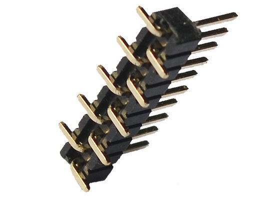 10pin Tek Sıralı 500VAC PA6T SMD Erkek Başlık Konektörü