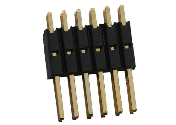PA9T İzolatör Çift Sıralı 1.27mm Yüksek Pin Başlık Konektörü
