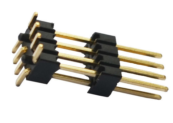 UL 94V-0 Pin Başlık Konektörü 1.27mm Pitch, Konum Peg ile