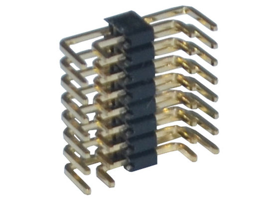 U Tipi PA6T 80P Çift Sıralı Pin Başlığı 1.27mm Adım