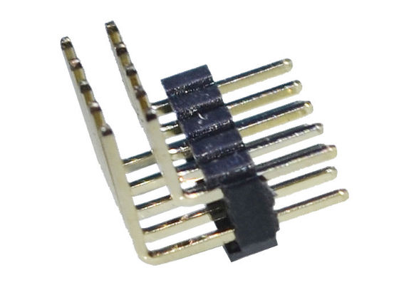 Dik Açı PBT 10pin Çift Sıralı Pcb Konektörü UL 94V-0
