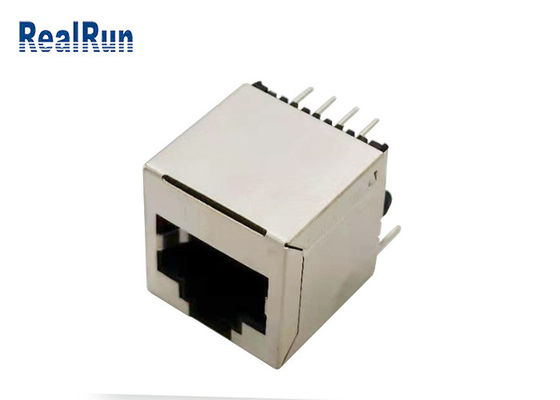 Fosforlu Bronz PA46 Modüler RJ45 Konektörü Tek Bağlantı Noktalı 125VAC