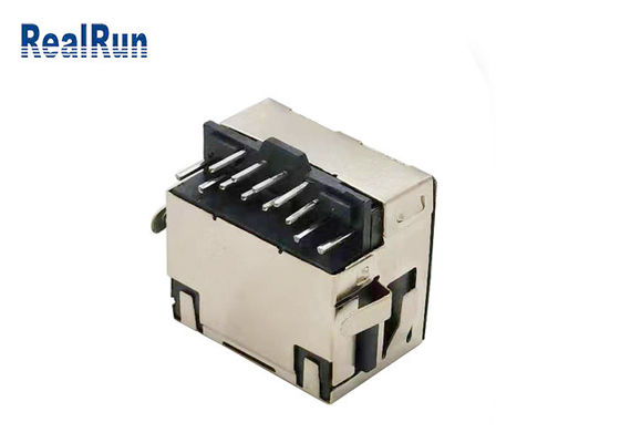 LCP UL94V-0 Fosforlu Bronz RJ45 Konektör Jakı 500VAC, Kalkanlı