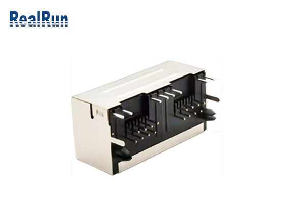 LED Korumalı PCB 8P8C RJ45 Konnektör Modüler Jak SGS
