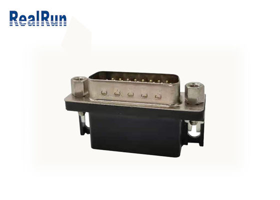 Kalay Kaplama HDR 26 Pin D Tipi Konnektör R/A 3 Satır VGA PCB Konnektör