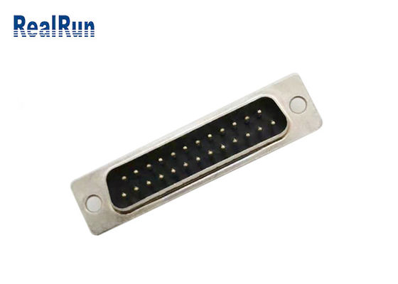 DB 25 Lehim D Tipi VGA Kablo Konektörü PCB Yüzey Montajlı PBT
