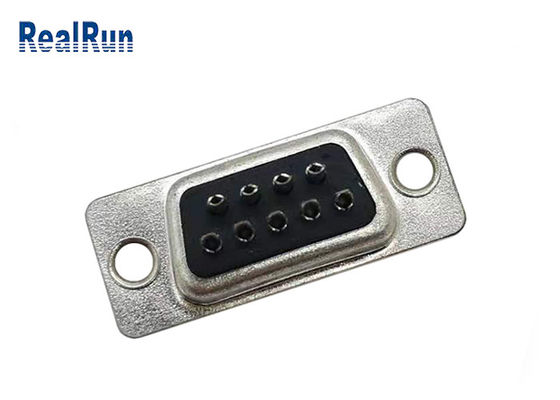 PCB için Lehim DB 9 Pin Dişi Başlık VGA D Alt Konnektör SGS