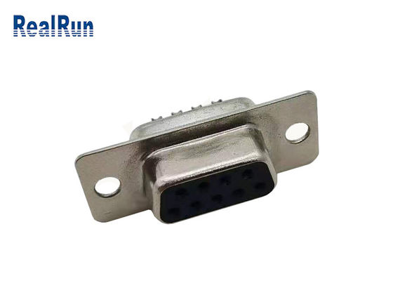PCB için Lehim DB 9 Pin Dişi Başlık VGA D Alt Konnektör SGS