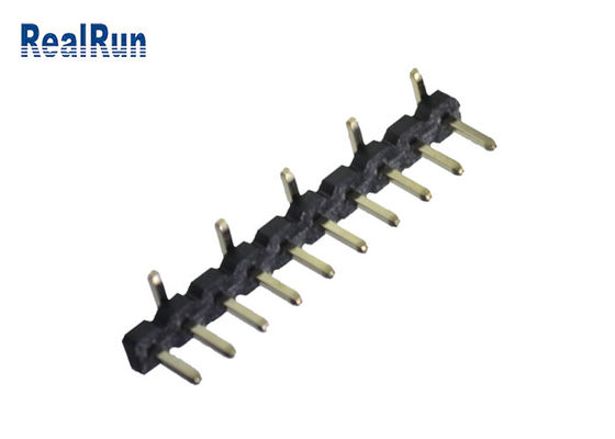 PA6T Dikey SMT SMD Pin Başlık Konektörü 2.0mm Tek Sıra PA6T